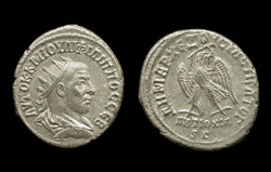 Syria, Philip I, Tetradrachm, Eagle reverse